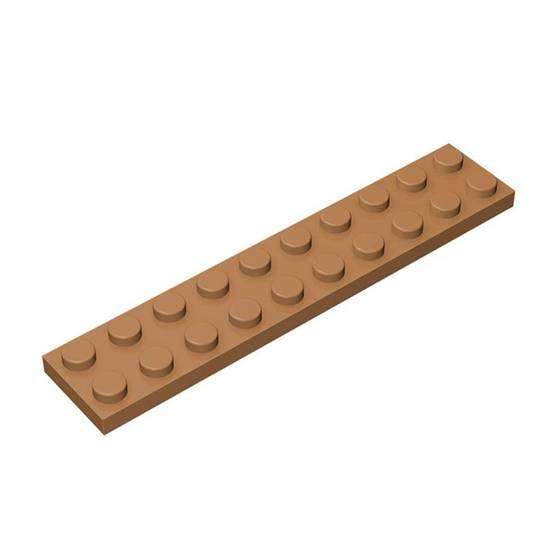 30pcs DIY Building Blocks Thin Figures Bricks 2x10 Dots Educational Creative Size Compatible With 3832 Plastic Toys for Children