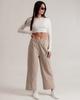 Women's Trousers Butella 16554 M Beige