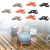 3Pcs Light Weight Camping Canister Stand Gas Tanks Stabilizer Camp Stove Stand Magnetic Tripod Gas Tanks Bracket