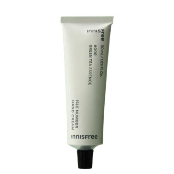 Innisfree Isle Number Hand Cream Green Tea Essence 50ml Hydrating & Refreshing Scent
