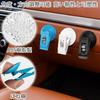 Suction Cup Car Mount Ticket Car Window Card with Suction Cup for Car Interior Advertising Blue Clips, Clips, 6-Pack, Holders, Clips, Holders, Base,