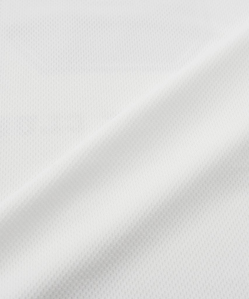 DRIX Maglia Rugby Oversize in Rete Manica Corta_Bianco