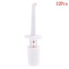 Mini 12Pcs Single Test Hook Clip Test Probe For Electronic Testing IC Grabber Large Round Crocodile Clip Hook Test Clip
