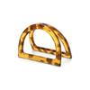 D Shape Purse Handles Resin Purse Handles Decorative Bag Handles Smooth Handbag Handle for Handmade Crochet Bag DIY Supplies