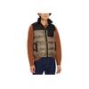 Coach FW22 Logo Full Print Color Block Zipper Sleeveless Vest Men vests Gold CF881-T5O