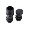 DN16/20/25mm Pipe Barbed Connector 1/2" 3/4" Male Thread Tee Elbow Straight End Plug Joint Garden Irrigation Water Hose Adapter