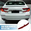 ABSOPRO Car Rear Right Bumper Reflector for Honda Accord Red (33505-TVA-A01) (2018-2019), Plastic,
