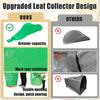Leaf Collector Foldable Dustpan Portable Pop-Up Leaf Bag Leaf Pick Up Tool Reusable Garden Waste Bag for Yard Leaves Lawn Trash