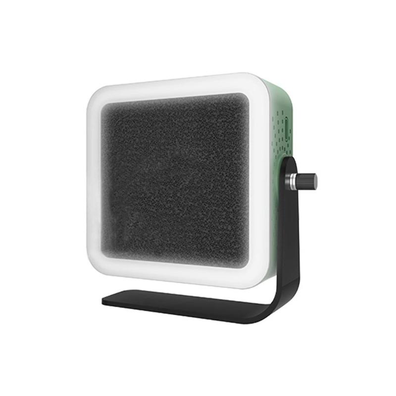 

360 Adjustable Portable USB Rechargeable ABS Desktop Fan For Motherboard Soldering Smoky Removal And Component Cooling 1