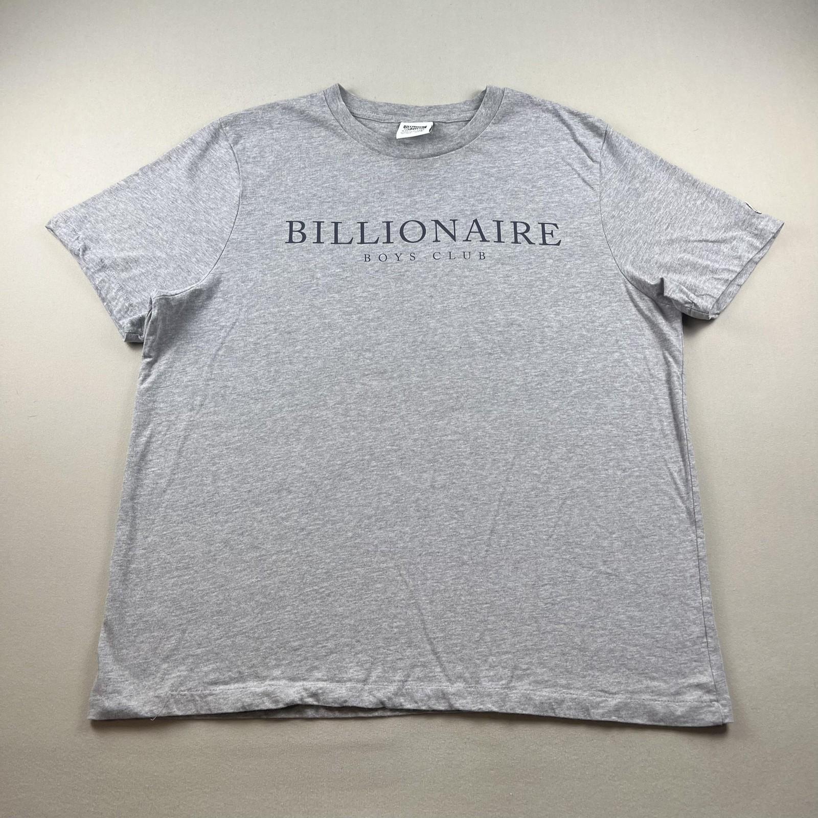Billionaire Boys Club T-Shirt Mens 2XL Gray Logo Astronaut Space Streetwear BBC 3XL