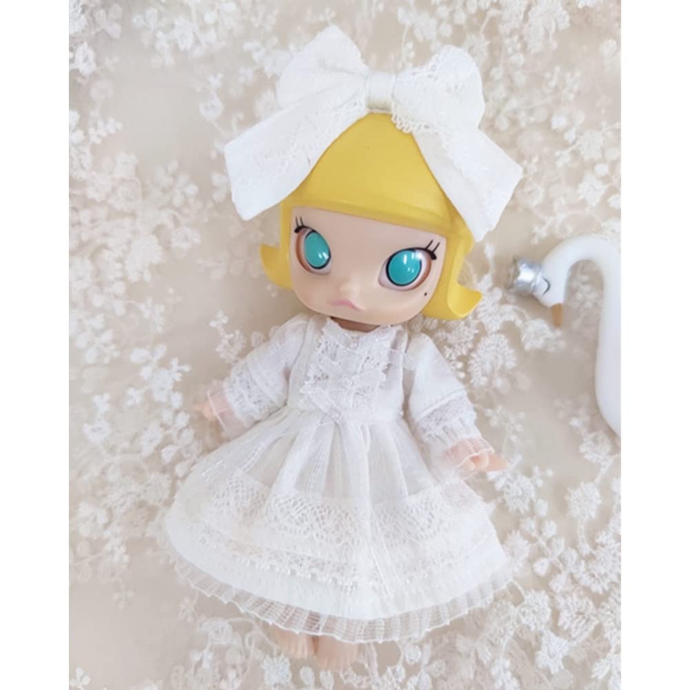 Rakulifey Obitsu 11 Obitsu 11 Outfit OB11 Size 5 Colors Clothes, One-Piece Set, Dress, 2-Piece Set, (Blue)