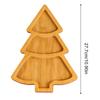 Christmas Tree Serving Dishes Wooden Christmas Tree Display Charcuterie Board Serving Tray For Fruit Cheese Dessert Candy Snack