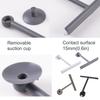 Bathroom Floor Window Wiper with Suction Cup Portable Glass Scraper Water Stain Remover Windscreen Cleaning Tool Accessories