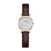 Ciel Classic BW20925L-RMBR Square Leather Women's Watch