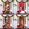 1PC Background Cloth Atmosphere Polyester Party Supplies Christmas Door Hanging Christmas Decorations Blanket