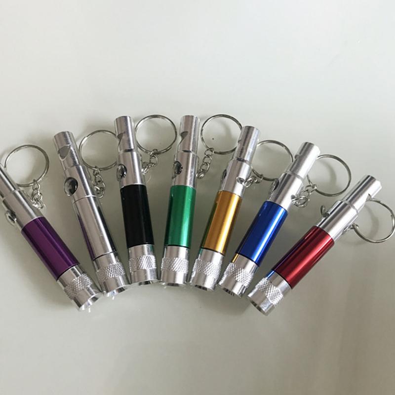 Whistle With Flashlight Quality Emergency Kit Keychain Climbing Keyring Portable Survival Outdoor Whistle 3-In-1 Flashlight Comp