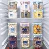 Transparent Sealed Cans for Kitchen Plastic Grain Storage Boxes Cans for Food