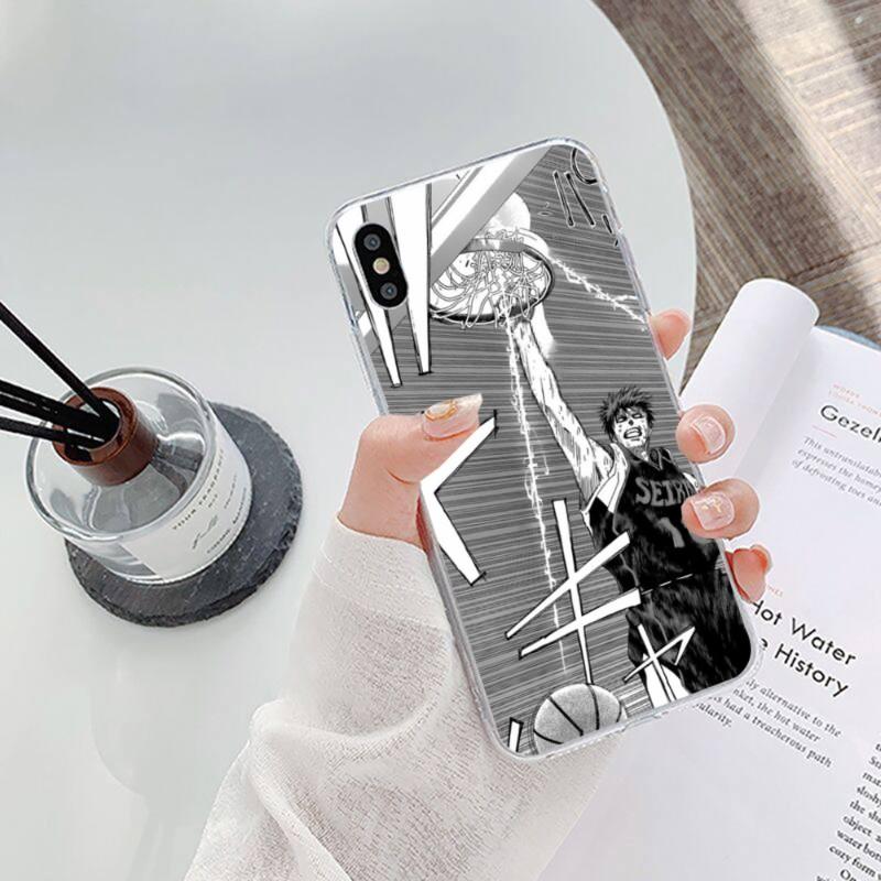 Daiki Aomine Kuroko Phone Case For IPhone 14 13 12 11 XS X 8 7 6 Plus Mini Pro Max SE 2022 Soft Transparent Phone Cover