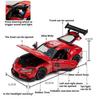 1:32 Scale Supra GT4 Prado Car Model Toy Doors Opened Sound Light Pull Back High Simulation Cars Models for Children's Toys