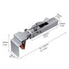 Drawer Fastening Clip Drawer Front Mounting Clip for Accurate and Quick Installation of Drawer Panels, Adjustable Fixed Clamp