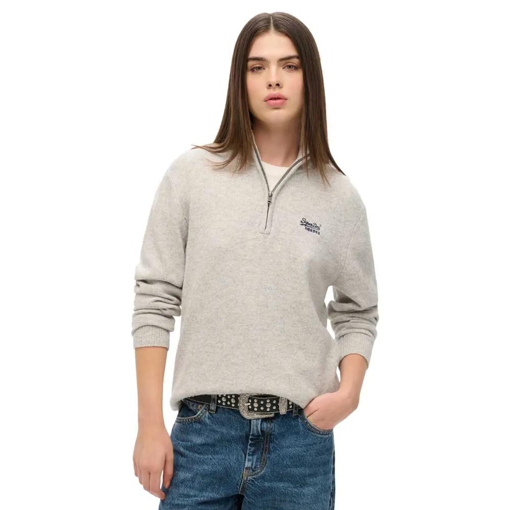 

Superdry Свитер с полумолнией Essential Pluse Size 2XL