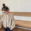 Kinderkleidung, kleine Mädchen, Frühlingspullover, Strickjacke, Pullover, Jungen und Mädchen, Strickwaren, Oberteil, Kinderjacke