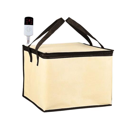 Dough Proofing Box Bread Proofer with Temperature Time Controller Aluminum Foil Insulation Large Capacity Bread Fermentation Box