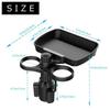 NOELAMOUR Car Cup Drink Expandable Smartphone Drink Car Accessories Holder, Holder, Tray, Stand, Stand,