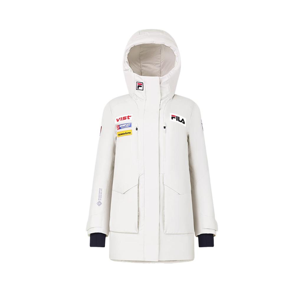 New FILA Down Jacket Women's White Jade Color A11W446909FWT