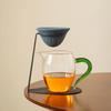 Keramik Kaffee-Sieb Modern Hohe Präzision Teefilter für losen Tee mit Ständer für Anfänger Erwachsene Getränke-Enthusiasten