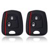 Key Fob Cover Protection For Peugeot 206 107 207 307 2007 406 Keychain Holder For Citroen C3 C1 C2 Berlingo Case Caps