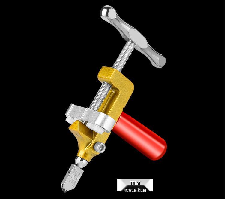 Multifunktionaler Diamant-Glas Schneider - Handwerkzeug zum Anritzen von dicken Fliesen