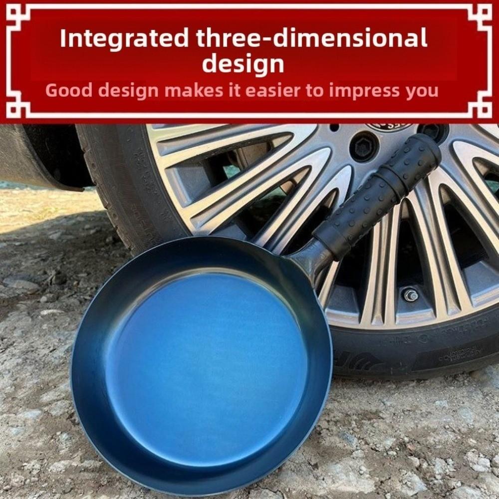 Tigaie de fier neacoperită 20-34cm Tigaie pentru friptură și ouă Durabilă Tigaie din fontă Aragaz cu gaz inducție