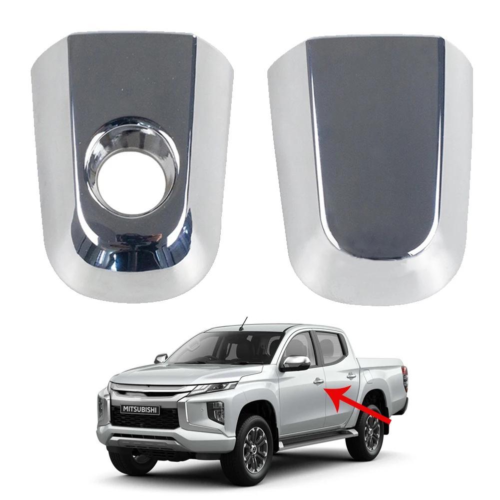Chrome Car Rear Door Handle Protective Cover Outside Modification ABS Handle Cover For Mitsubishi L200 2005-2015 Right Left