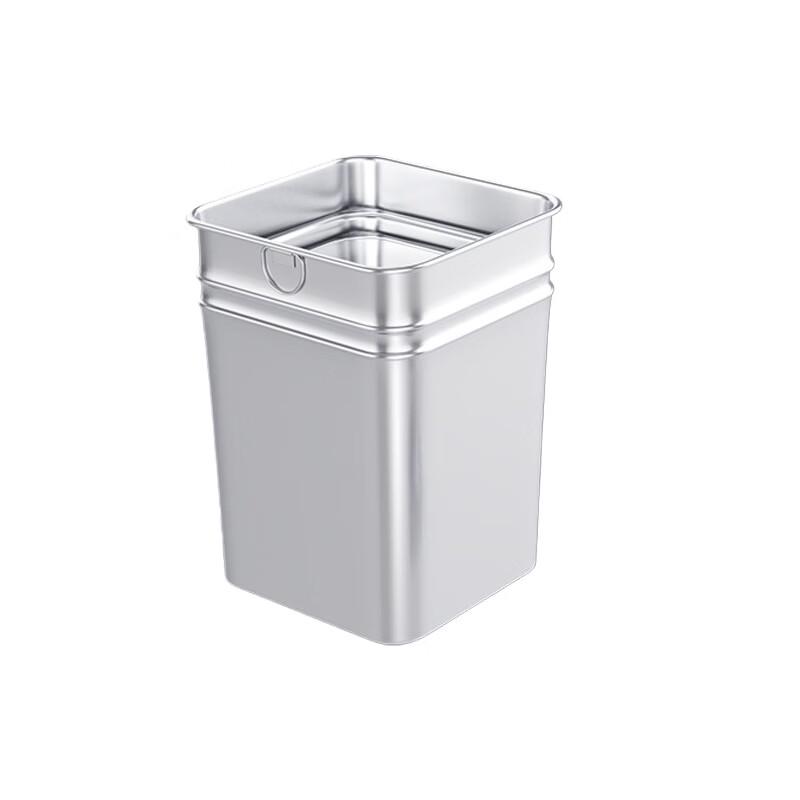 Galvanized Steel Outdoor Trash Can Liner