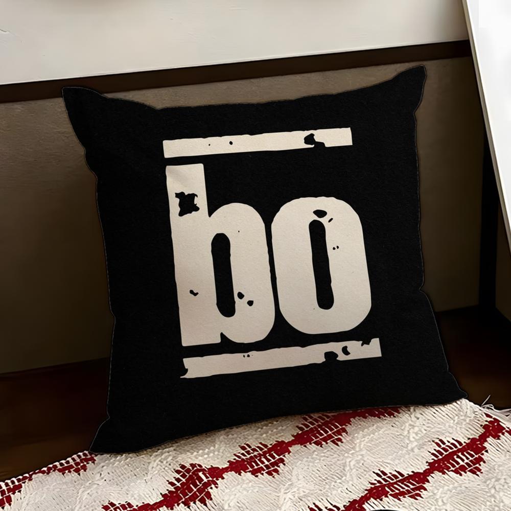 BBohse OOnkelz Cushion Cover Reversible Soft Durable Pillow Cover Home Car MultiScene Use for Daily Comfort