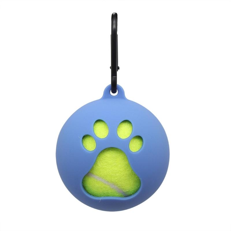 Portable Tennis Ball Holder Convenient Pet Ball Holder with Hands Free Dog Leash Attachment for Active Pets Easy Install