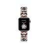 Řemínek z nerezové oceli pro Apple Watch série 6 řemínek SE 40 mm 44 mm Kožené hodinky iWatch 5 4 3 Náramek Correa 38 mm řemínek 42 mm Příslušenství