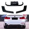 BMW 3 Series F30/F35 M3 Style Rear Lip with Lights - ABS Material