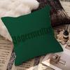 JJagermeisteres Logo Pillow Gift Home Office Decoration Pillow Bedroom Sofa Car Cushion CoverPillow Case