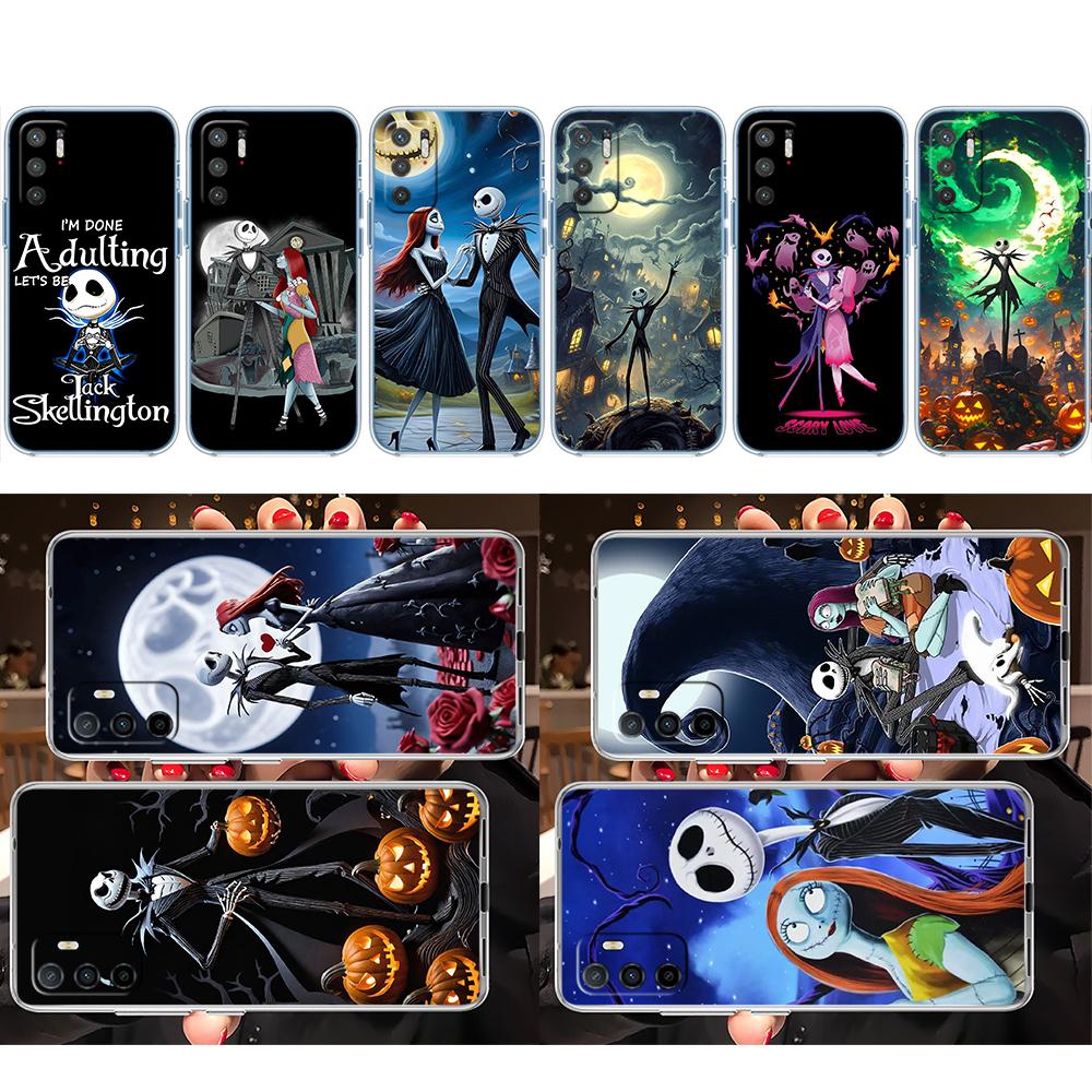 CJ83 Nightmare Before Christmas Phone Case for Motorola Moto Edge 20 30 40 50 S30 Fusion Ultra Pro Neo Lite + G200 G23