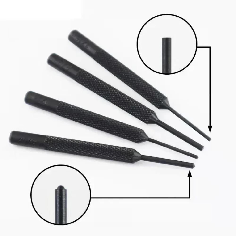 1 SET Boxed Punching Tools Made Of Solid Material Including Steel Punches And Hammers With Block Roll Pin Punch Assemblies