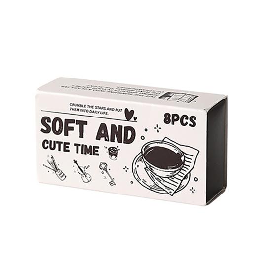 8 Adet/Set Ahşap ve Kauçuk Damga Dekoratif Ahşap Damgalar Retro Yaşam Temalı Damgalar Scrapbook Kartlar Zarf Kendin Yap El İşi Planlayıcı Günlük İçin