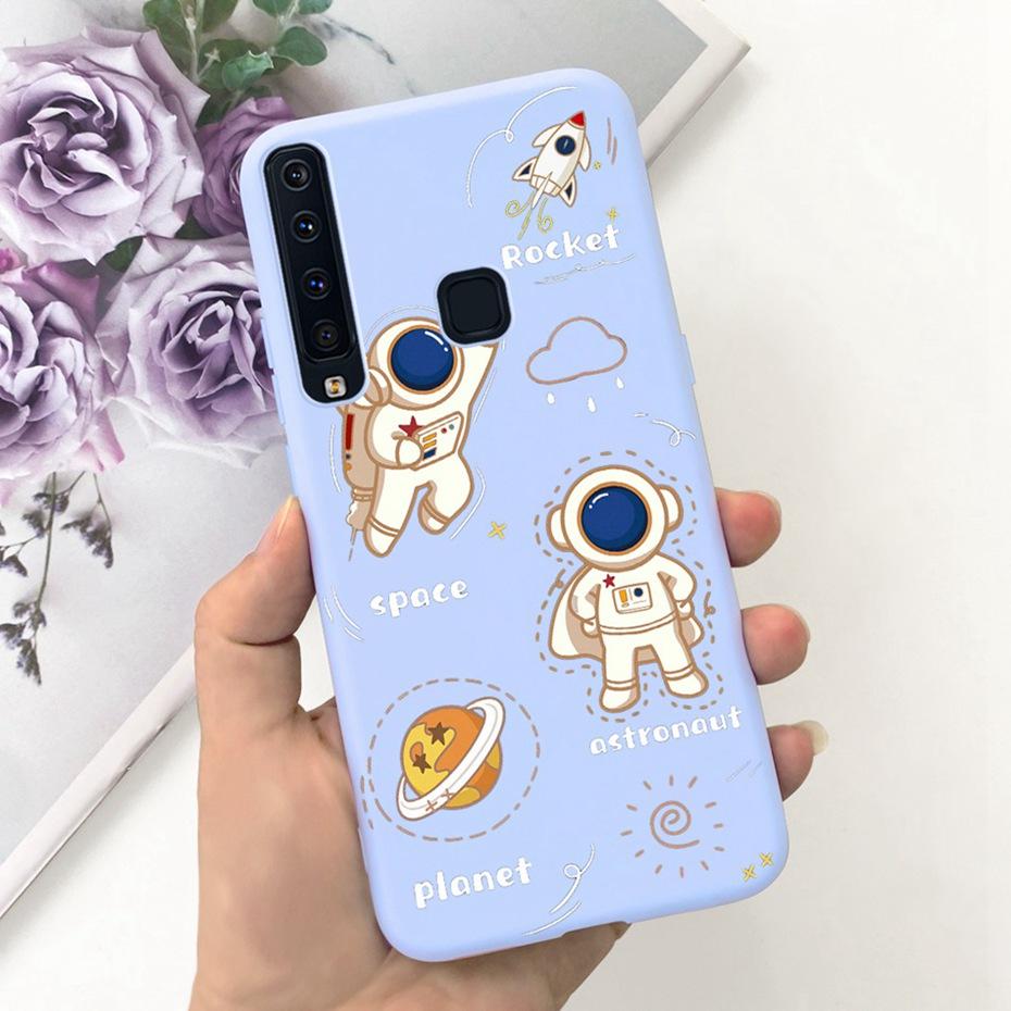 Hülle Für Samsung Galaxy A9 (2018) Niedliche Cartoon-Bonbonfarbene Weiche Silikon-Handyhüllen Für Samsung A9 2018 SM-A920F A9200 Bumper