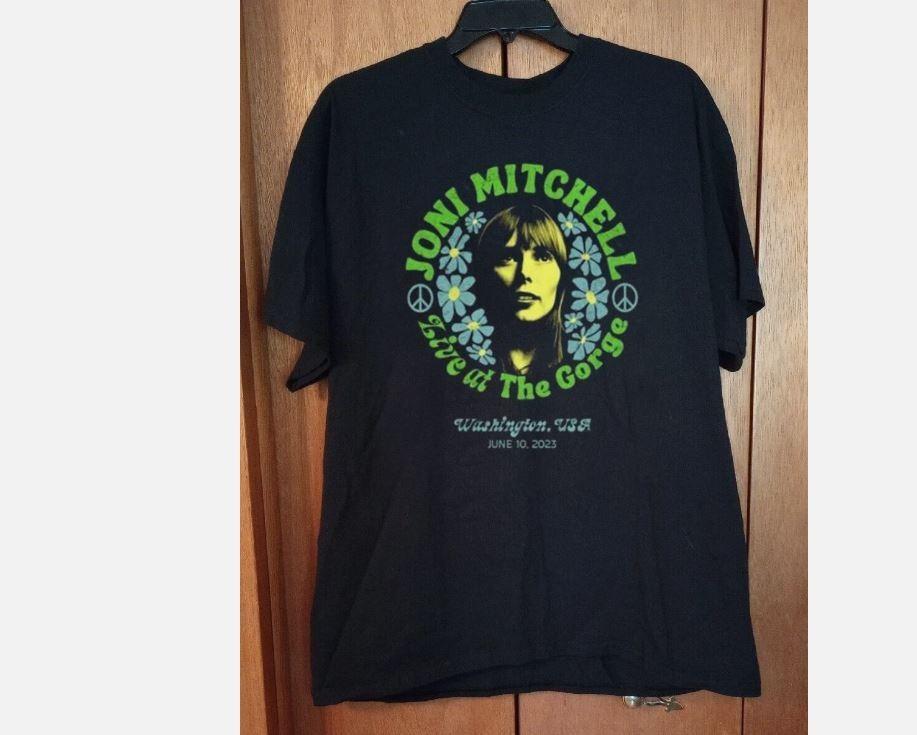 

Joni Mitchell fan gift for men and women T-Shirt Full Size S To 5XL Unisex T-Shirt L