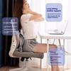 Postures Corrector Cushion Chair Portable Office Home Travel Use Orthopedic Ergonomic Lumbar Support Pillow M4YD