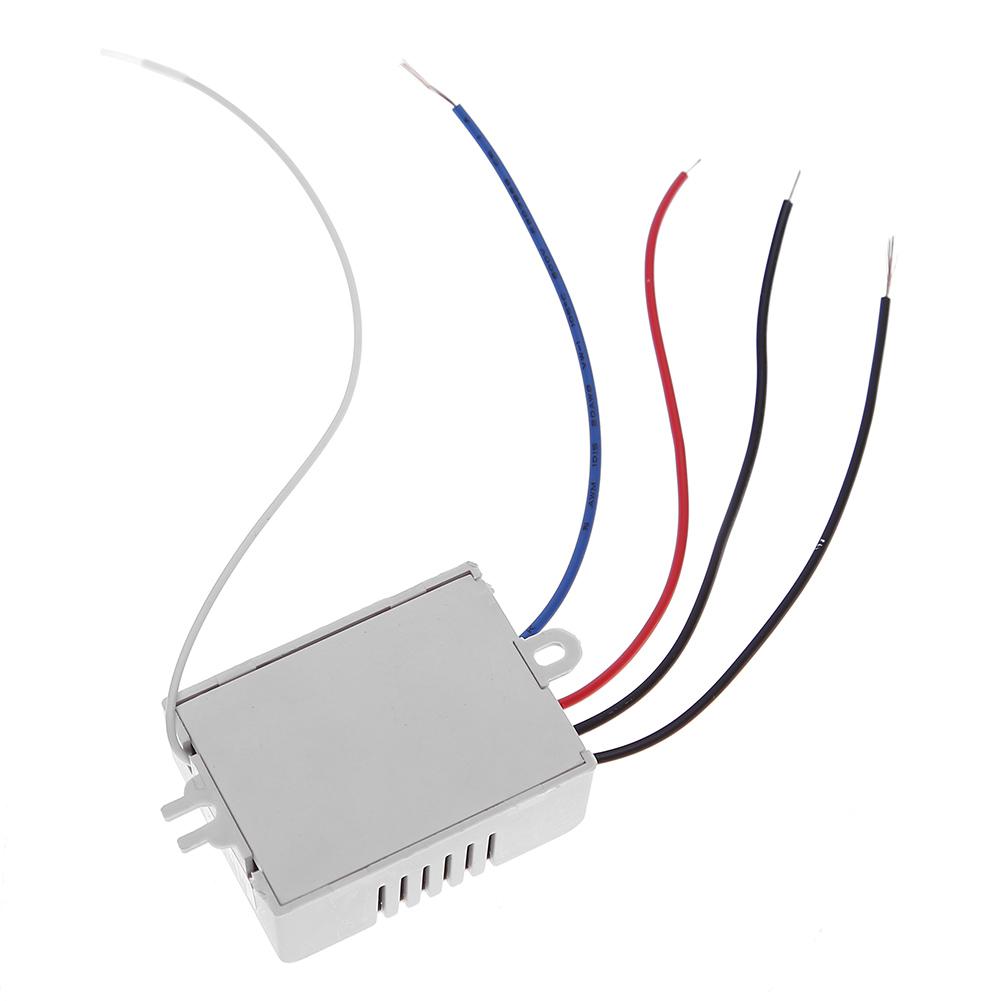 5-1pc One Way ON/OFF 220V Wireless Remote Control Switch for Lamp Light Smart Home Remote Control Switch Receiver Transmitter