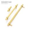 Dooroom Brass Knurled Furniture Handles Modern Matt Black Brass Silver Cupboard Wardrobe Dresser Shoe Box Drawer Cabinet Pulls