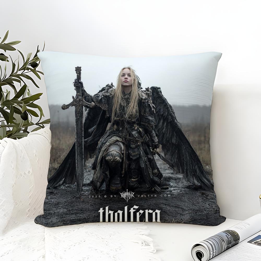 Anime Movie D-Dark Elf Fantasy Pillow Case Linen Pillow Case Sofa Home Decor Cushion Cover Cushion Cove