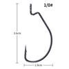 Lure Set for Mandarin Fish and Topmouth Culter, Specialized for Micro Casting, Anti-Hooking, Threaded CoilTSoft Tail Bait Fake B